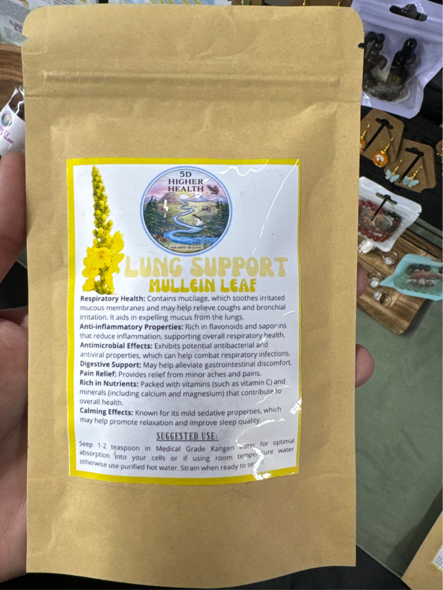 Lung Support - Loose Mullein Leaf (5oz)