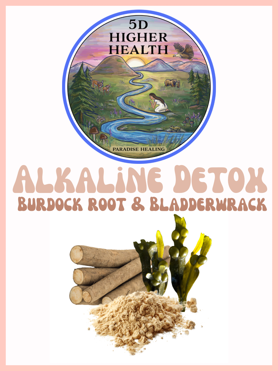 Alkaline Detox - Burdock Root & Bladderwrack Capsules